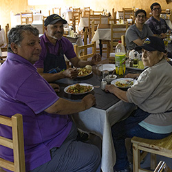 image 18 _ Restaurante o restaurant La Casona en la ciudad de Chaiten, Carretera Austral, Patagonia chilena.